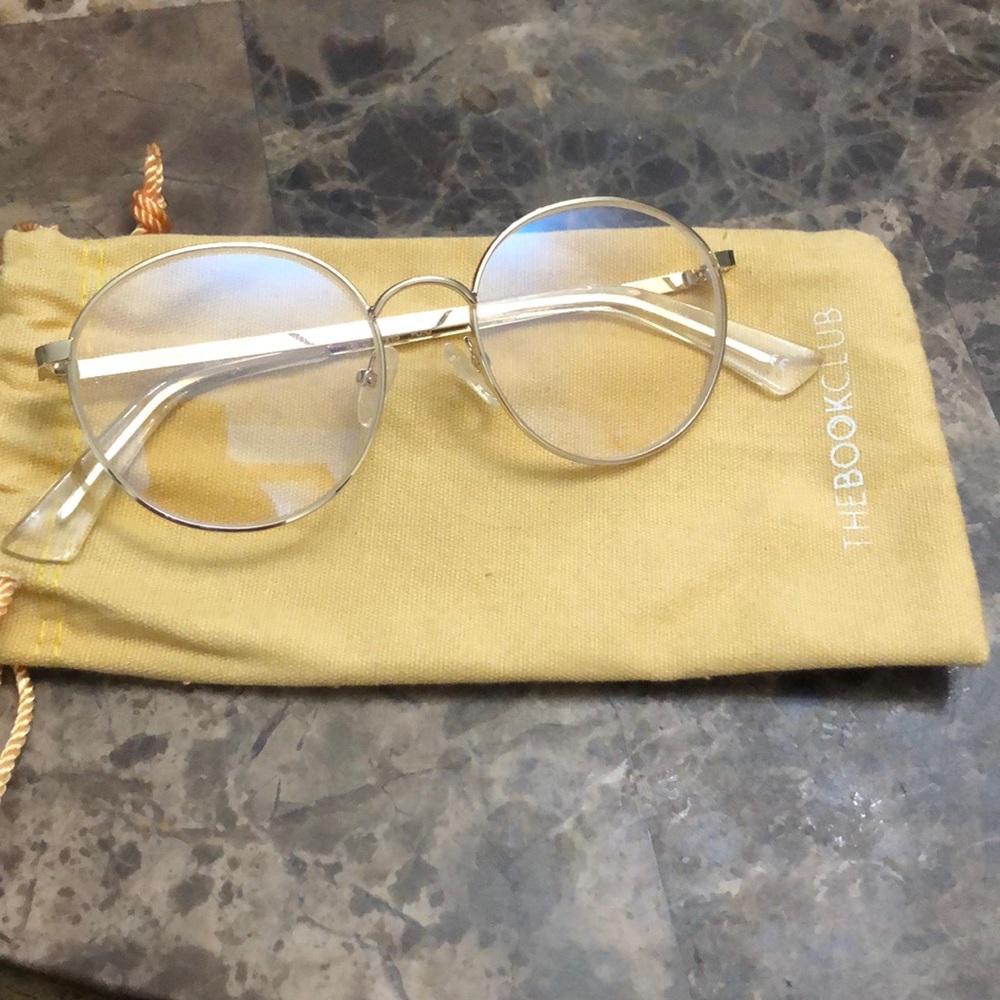 BOOKCLUB “cents and no ability” blue light glasses